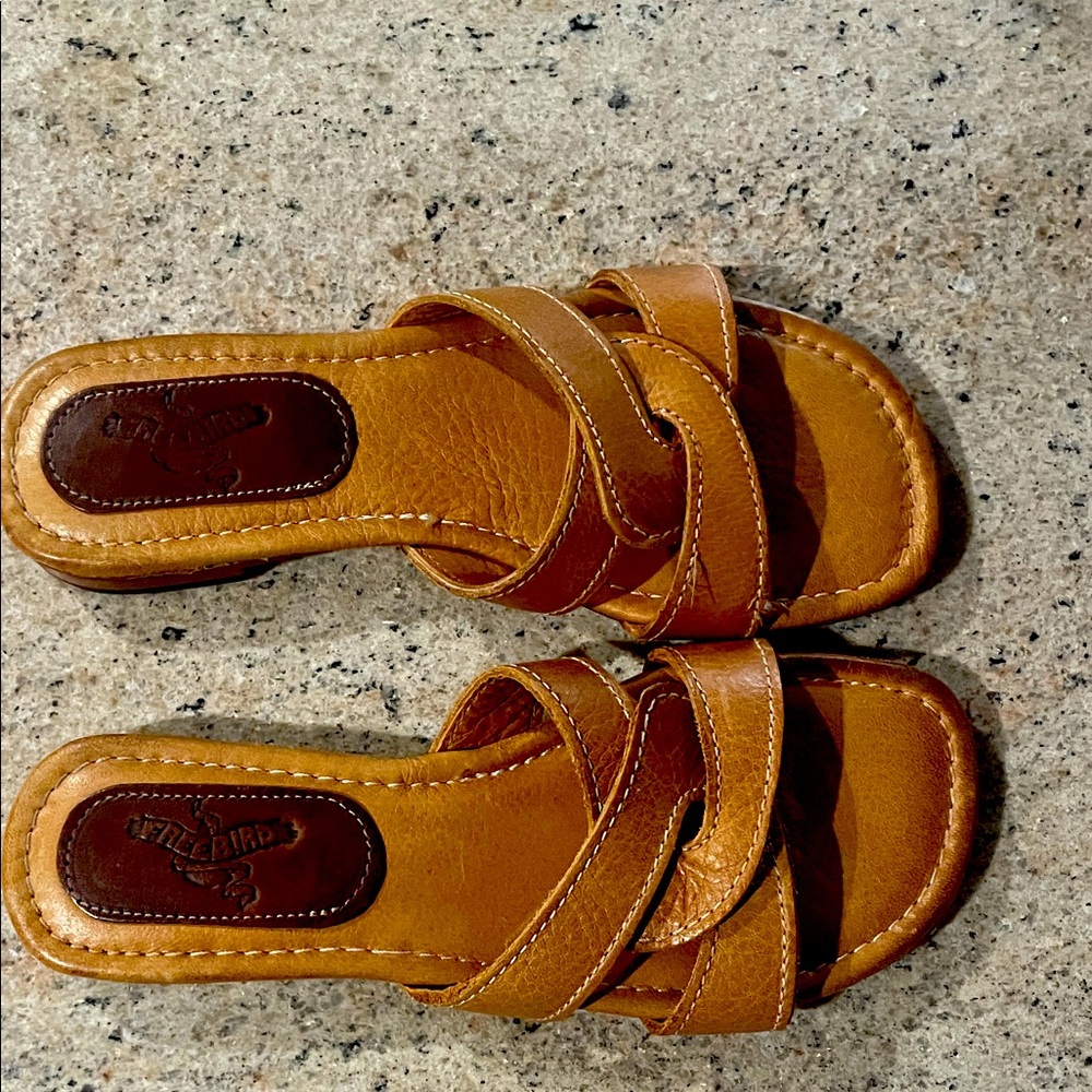 Freebird by Steven Tan Leather Sandals